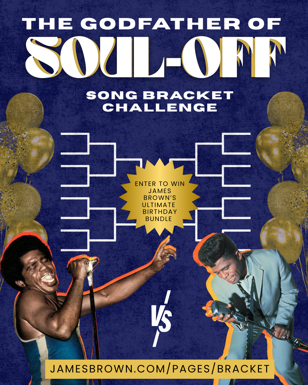 ENTER TO WIN James Brown's GODFATHER OF SOUL-OFF