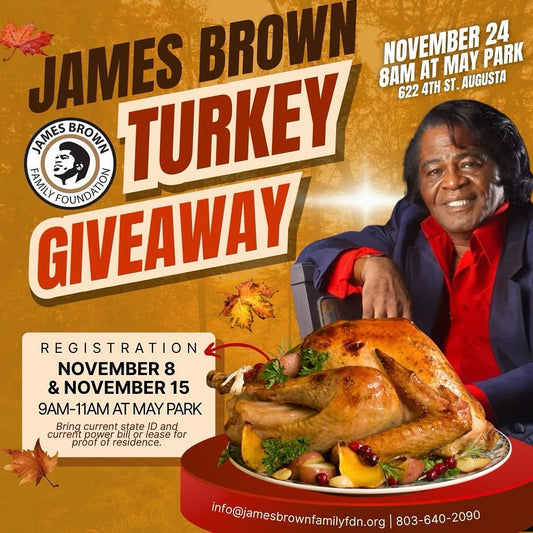 The Annual James Brown Family Foundation Turkey Giveaway