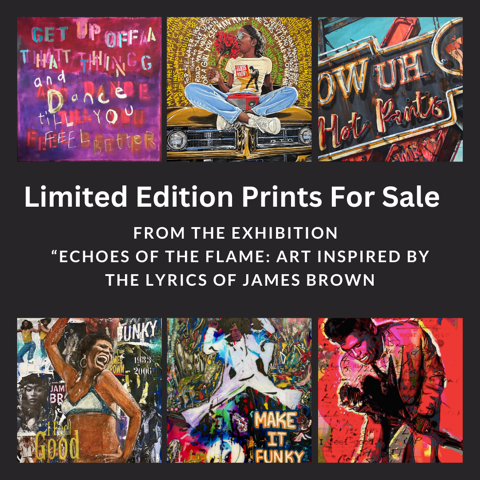 James Brown- Limited Edition Prints For Sale