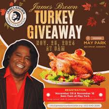 James Brown Turkey Giveaway back for 32nd year